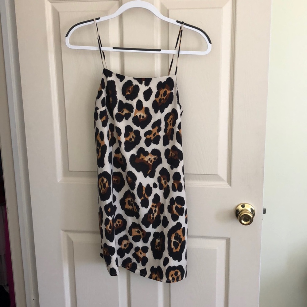 Nasty Gal cheetah dress